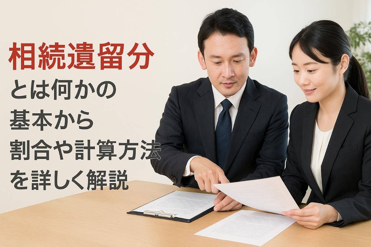 相続遺留分とは何かの基本から割合や計算方法を詳しく解説
