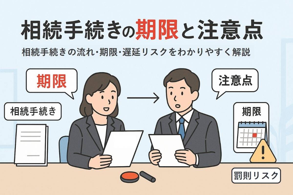 相続手続きの期限について一覧と注意点｜相続手続きの期限や罰則リスクなど解説