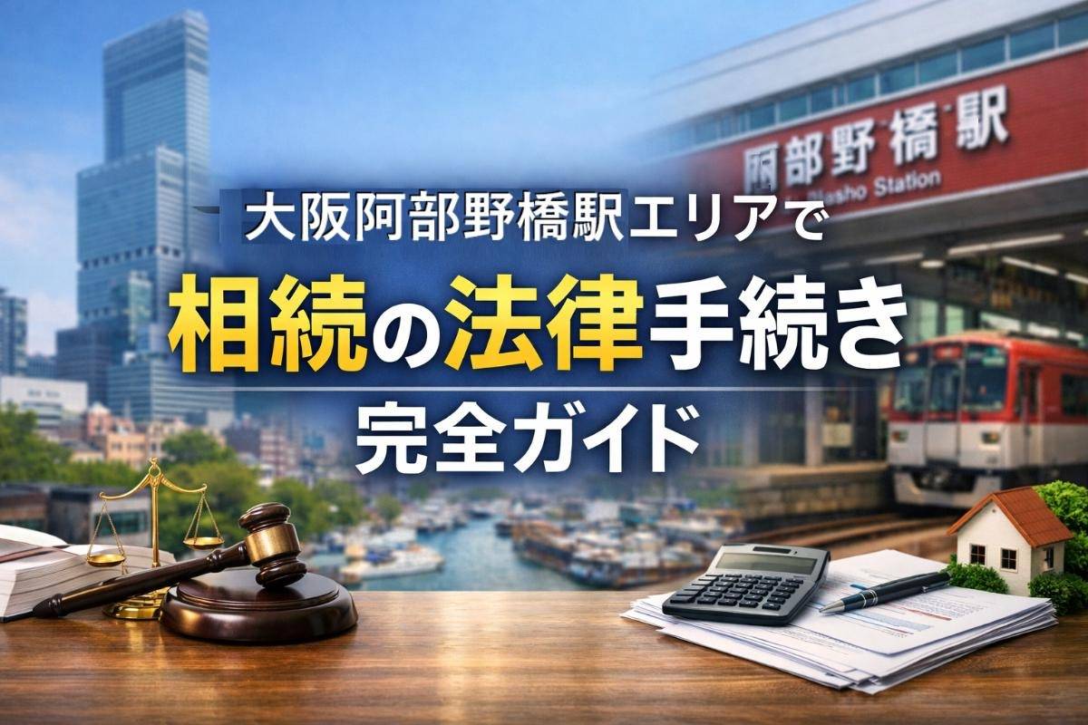 大阪阿部野橋駅エリアで相続の法律手続き完全ガイド｜阿倍野天王寺での専門家の選び方と注意点