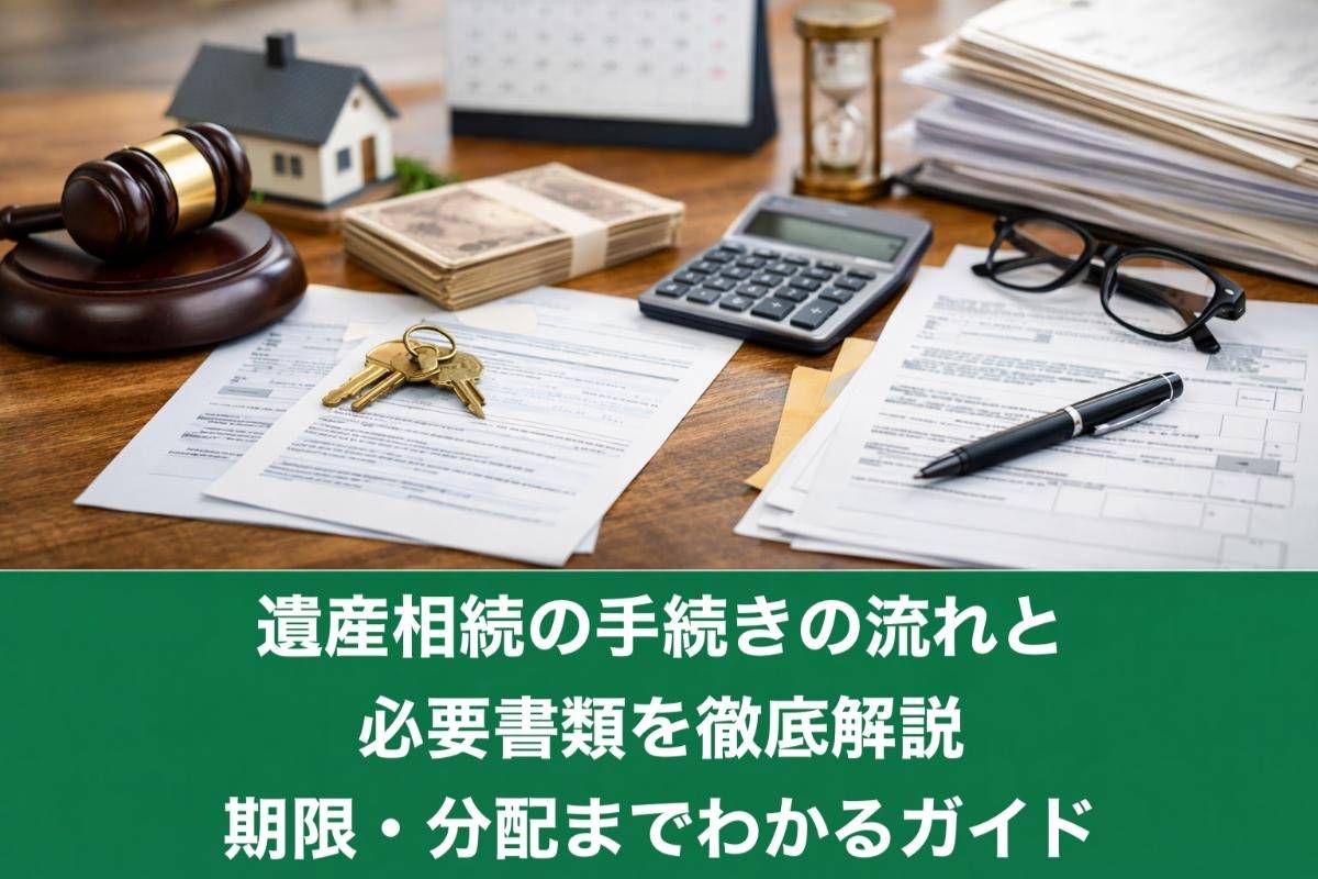 遺産相続の手続きの流れと必要書類を徹底解説｜期限・分配までわかるガイド